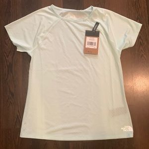 The North Face Women's Tee in Light Mint | Size S